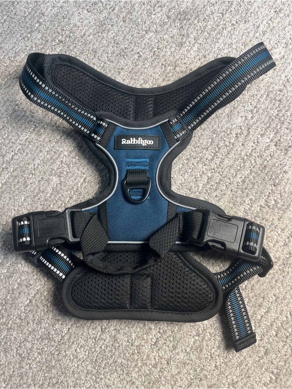rabbitgoo Dog Harness, No Pull Medium Sized with 2 Leash Clips 521/DB-1:v